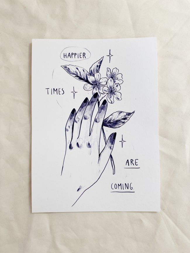 Happy — FineArt Print (13x18cm)