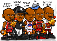 Image 1 of 90s Jordan Sticker