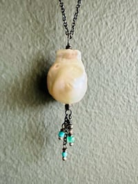 Image 1 of treasure of the sea fringe pendant 3