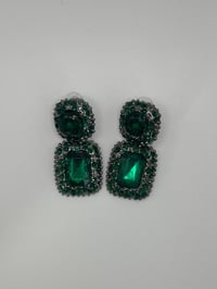 Image 1 of Double Gem earring