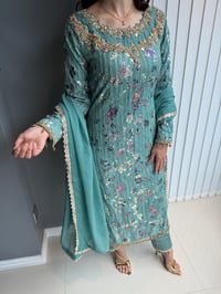 Image 7 of Floral Teal