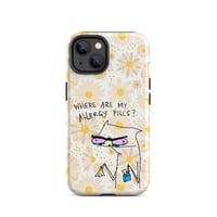 Image 22 of allergy pills Tough Case for iPhone® 