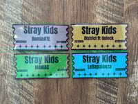 Image 2 of Kpop Tour Ticket Stickers