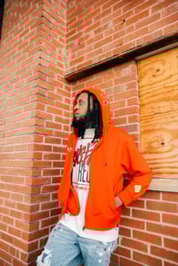 Image 3 of Red AR34EA Zip Up Jacket