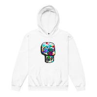 Image 1 of Youth heavy blend skull hoodie 