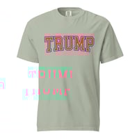Image 5 of TRUMP Arch College Vintage Unisex garment-dyed heavyweight t-shirt from PatriotsCo