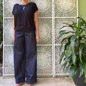 Image of Linea pants - Blue Denim