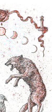 Image 5 of Twilight - The Lion, The Lamb and The Wolf 11x14 Signed Print