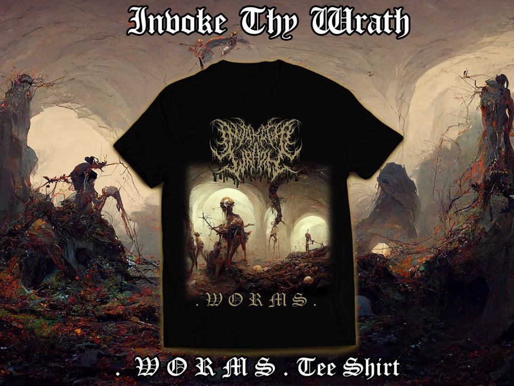 Image of “. W O R M S .” TEE SHIRT