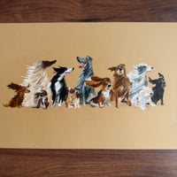 Image 1 of ORIGINAL ARTWORK - Strong Breeze -  48x25cm