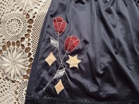 Image 2 of black slip skort