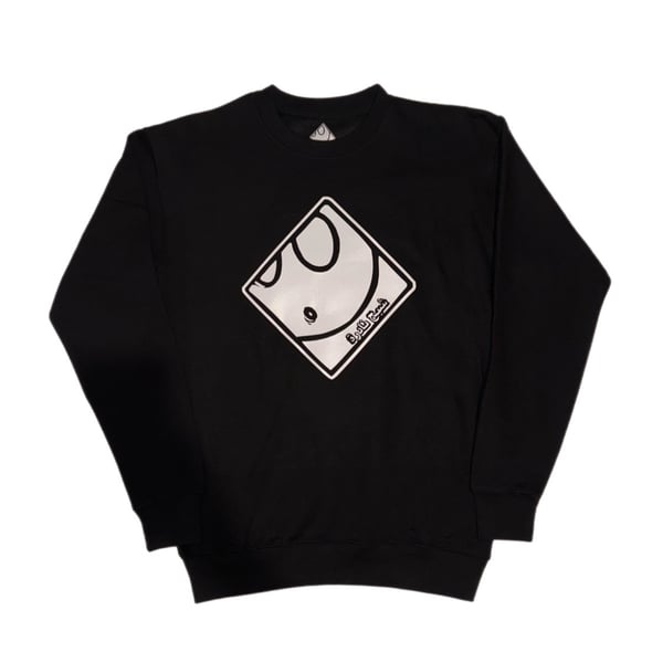 Image of Ghost Crewneck in Black/White