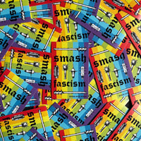 Image 1 of Smash Fascism (bunt) // Aufkleber