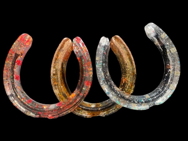 Image of resin horseshoe 