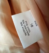 Image 11 of Vintage James Meade Coat, Wool & Cashmere Blend Soft Quality UK 16