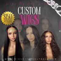 Custom Wig Bring Your Own Hair 