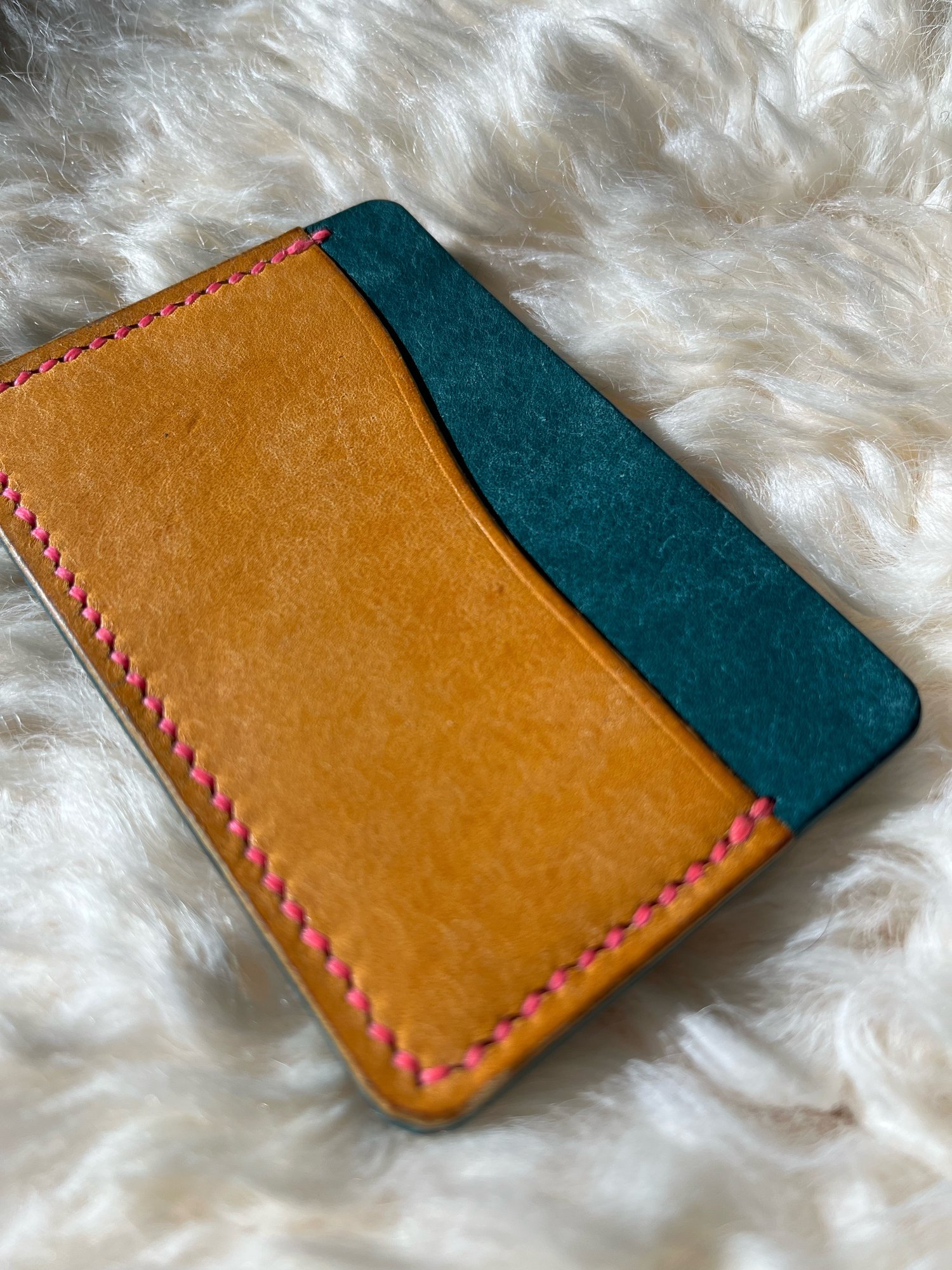 Image of Yellow/OrtensiaPueblo Horizontal Cardholder 