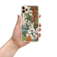 Image 4 of Colorful Botanical Plants Art Nouveau Clear Case for iPhone®