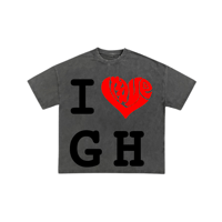 Image 1 of I LOVE GH TEE (OVERSIZED)