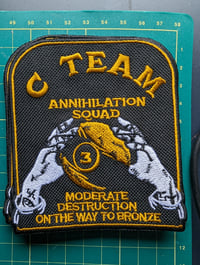 C team embroidered patch