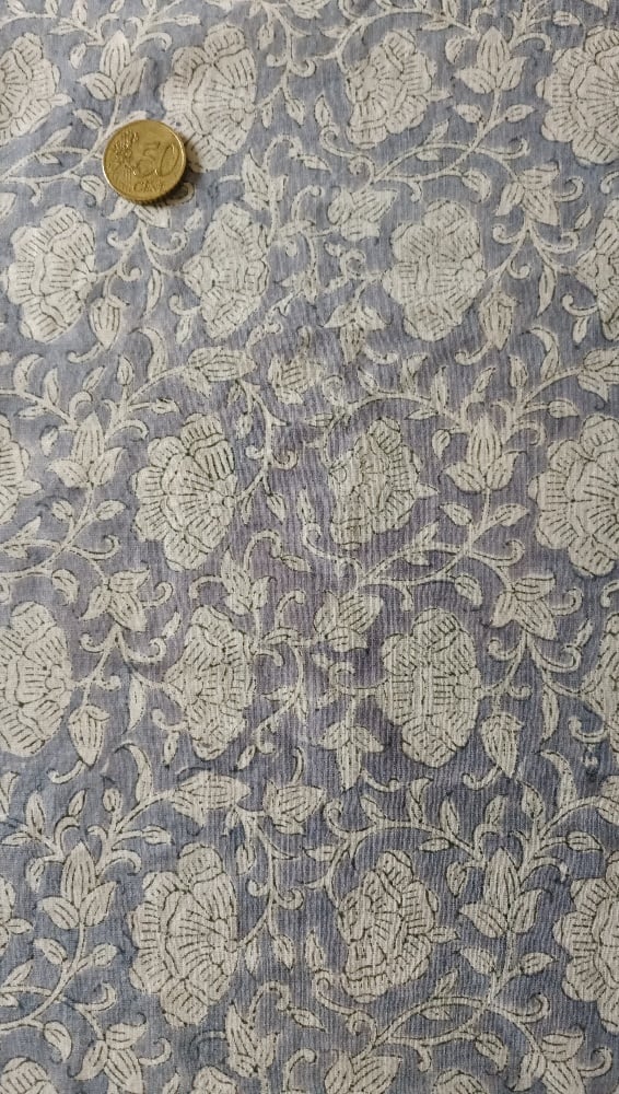 Image of Namasté fabric parme