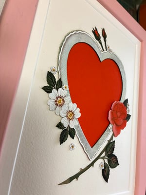 Image of Red Rose Ready Made for Pet Portrait Original