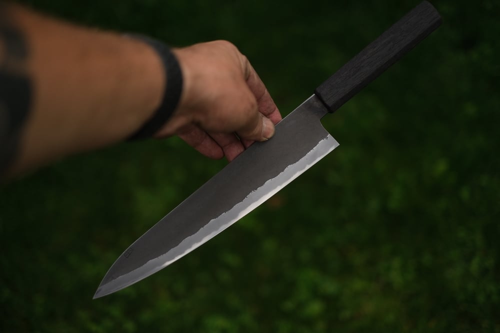 Image of Gyuto 250 iron & 145sc 