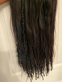 Image 5 of YAKI 13x6 HD LACE wig with GODDESS LOCS fully CUSTOMIZED