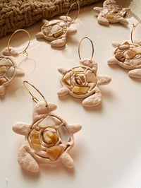 Sea Turtle Clay Earrings