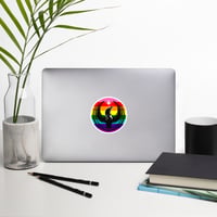 Image 1 of Pride Rebel Loon Stickers