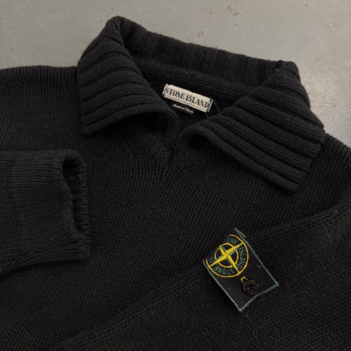 Image of AW 1997 Stone Island wool sweatshirt, size medium