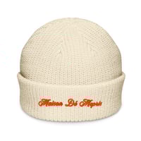 Image 4 of MDM Embroidered Fisherman beanie