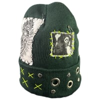 Image 4 of “GHOSTFACE #1” Custom Punk Beanie 