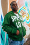 Image of Spread Love Zip Hoodie (Green)