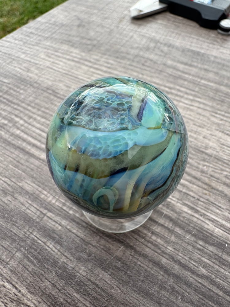 Image of Aqua ”Junk Planet” Marble