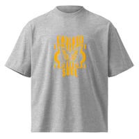 Image 5 of Unisex EVOLVED SOUL organic oversized high neck t-shirt