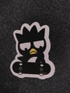 Badtz Maru Skateboarding Sticker 