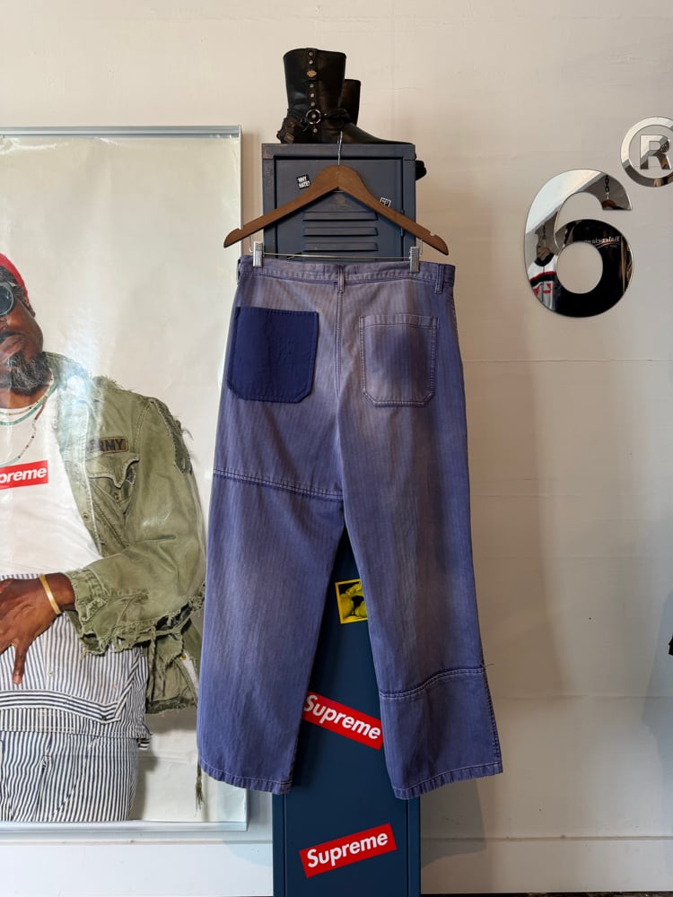 Image of Valentino Over Dyed Purple Denim