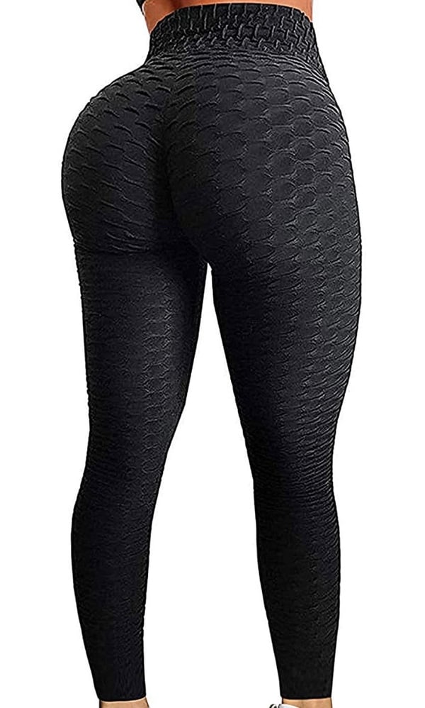 Image of Black High Waist Bodycon Tights