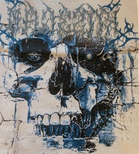 Image 2 of Lightning Skull Rhinestone Shirt 