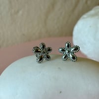 Image 3 of Dotty Flower Studs