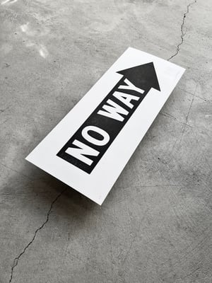 Image of NO WAY