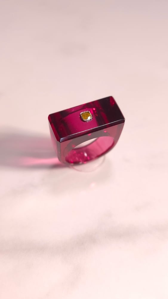 Image of Ruby signet 