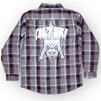 Image 2 of The Most Wanted Flannel Heather Grey/Navy