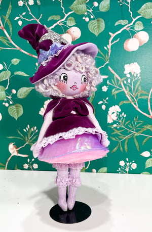 Image of WITCHY GIRL SMALL ART DOLL