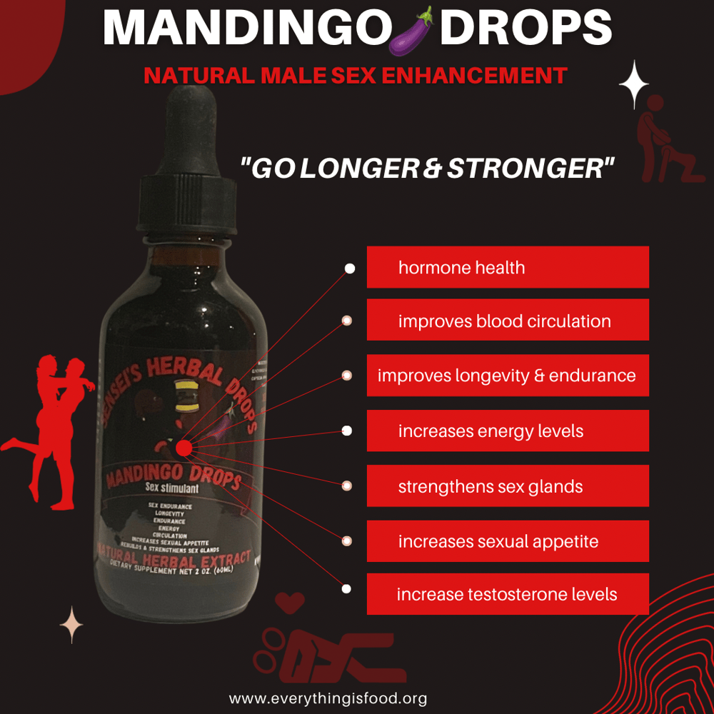 Image of Mandingo drops (male sex enhancement) 