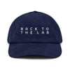 BACK TO THE LAB Corduroy hat