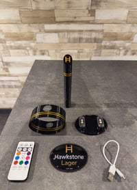 Image 5 of 3D Printed LED Illuminated PerfectDraft Handle & Bracket Set - Hawkstone Lager Edition