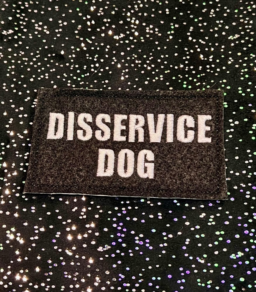 Image of Embroidered Patch: Disservice Dog