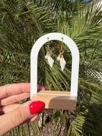 Image 3 of Sunlight Shell Earrings